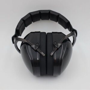 Black Noise-Cancelling Headphones